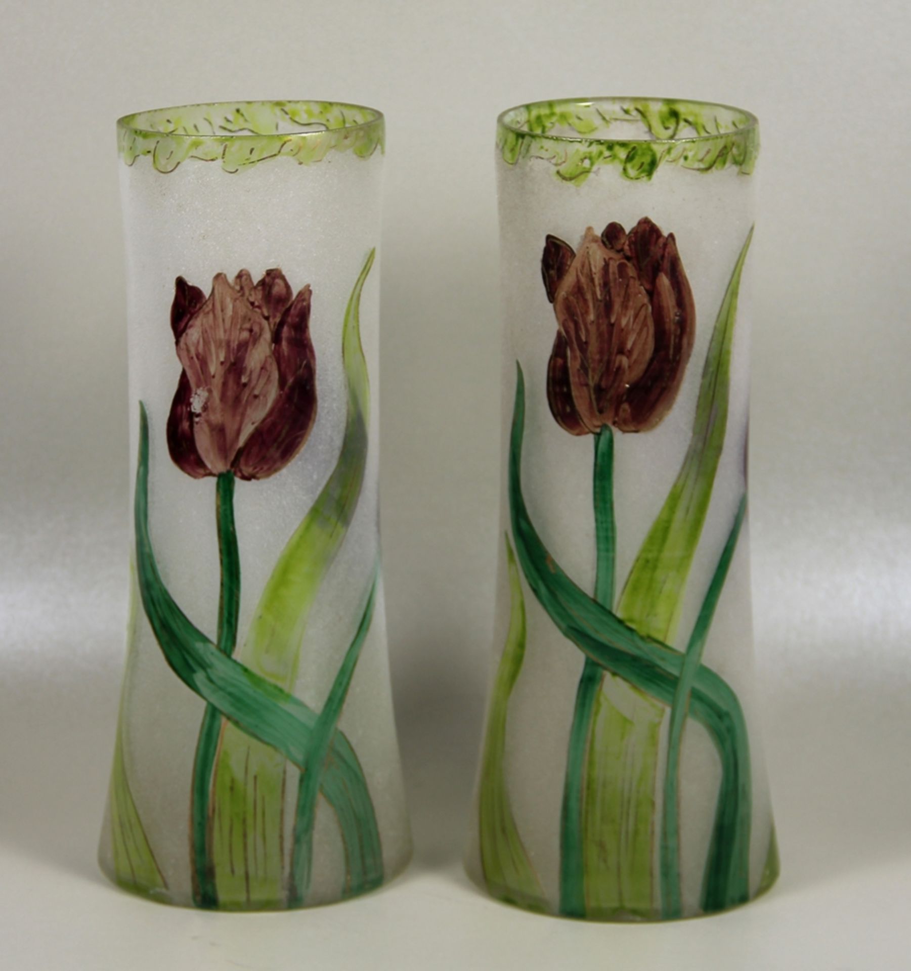 Paar Jugendstil-Vasen