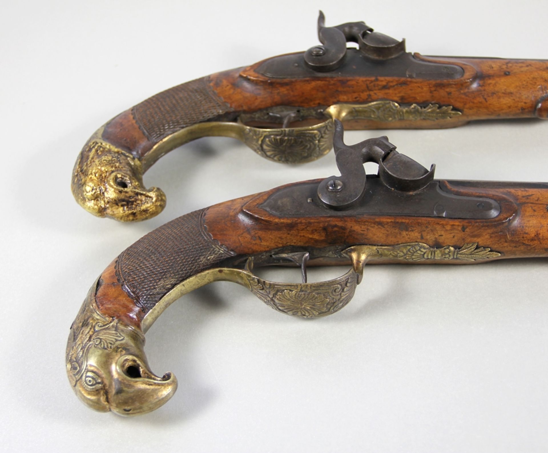 Paar antike Pistolen - Bild 5 aus 5