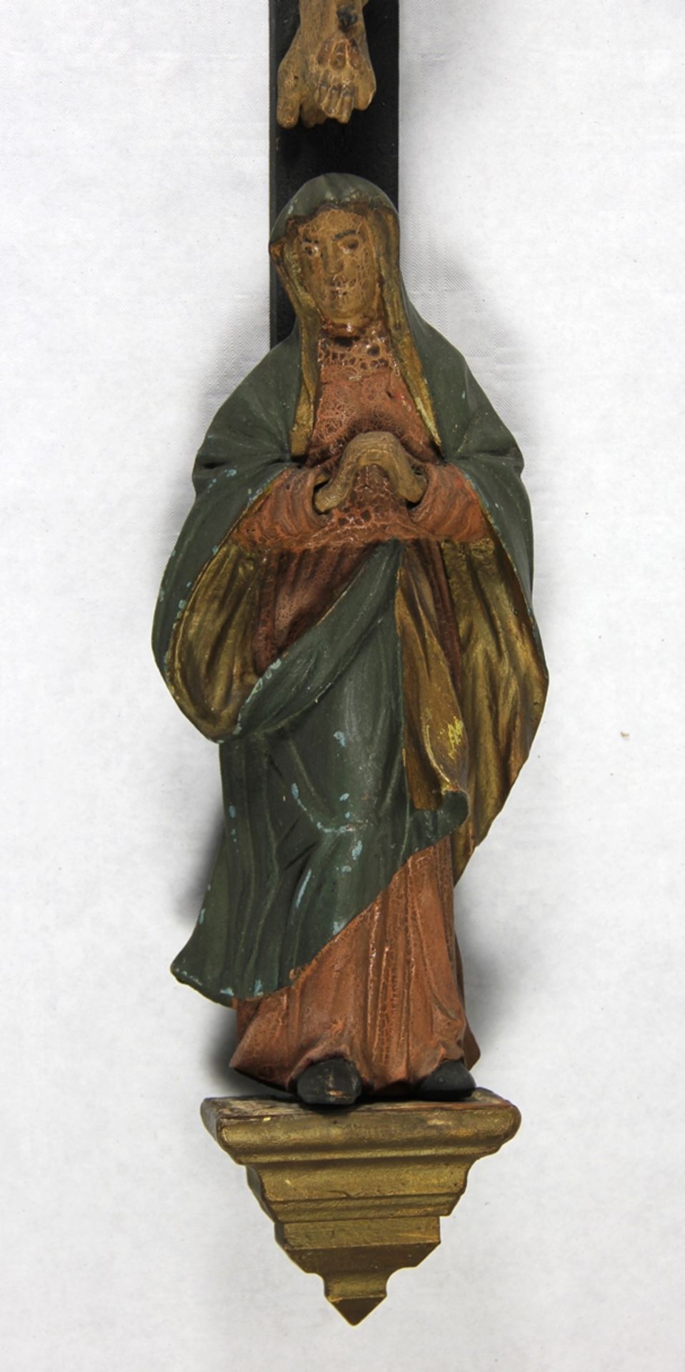 Kruzifix mit Marienfigur - Bild 3 aus 3