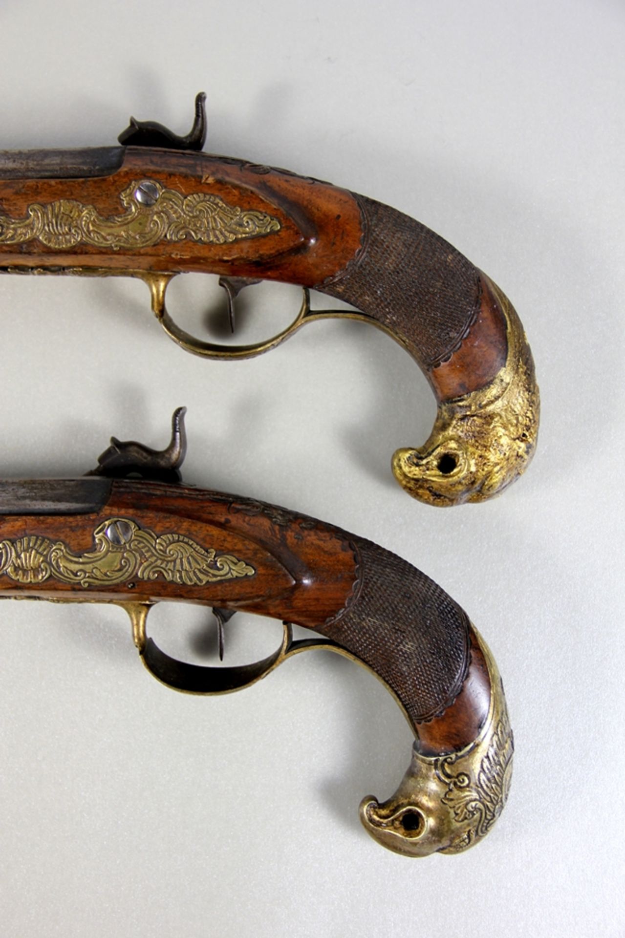 Paar antike Pistolen - Bild 3 aus 5