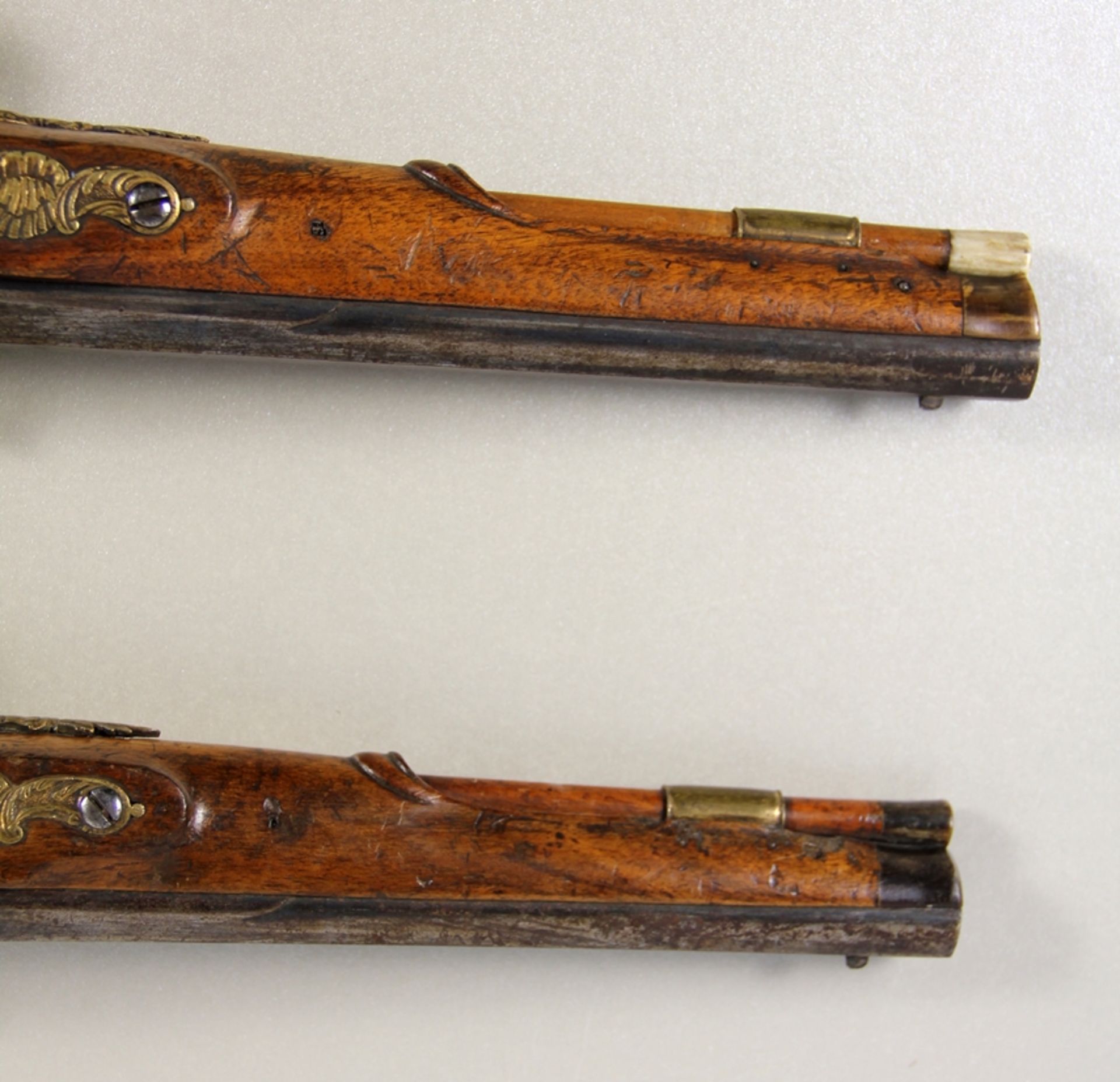 Paar antike Pistolen - Bild 4 aus 5