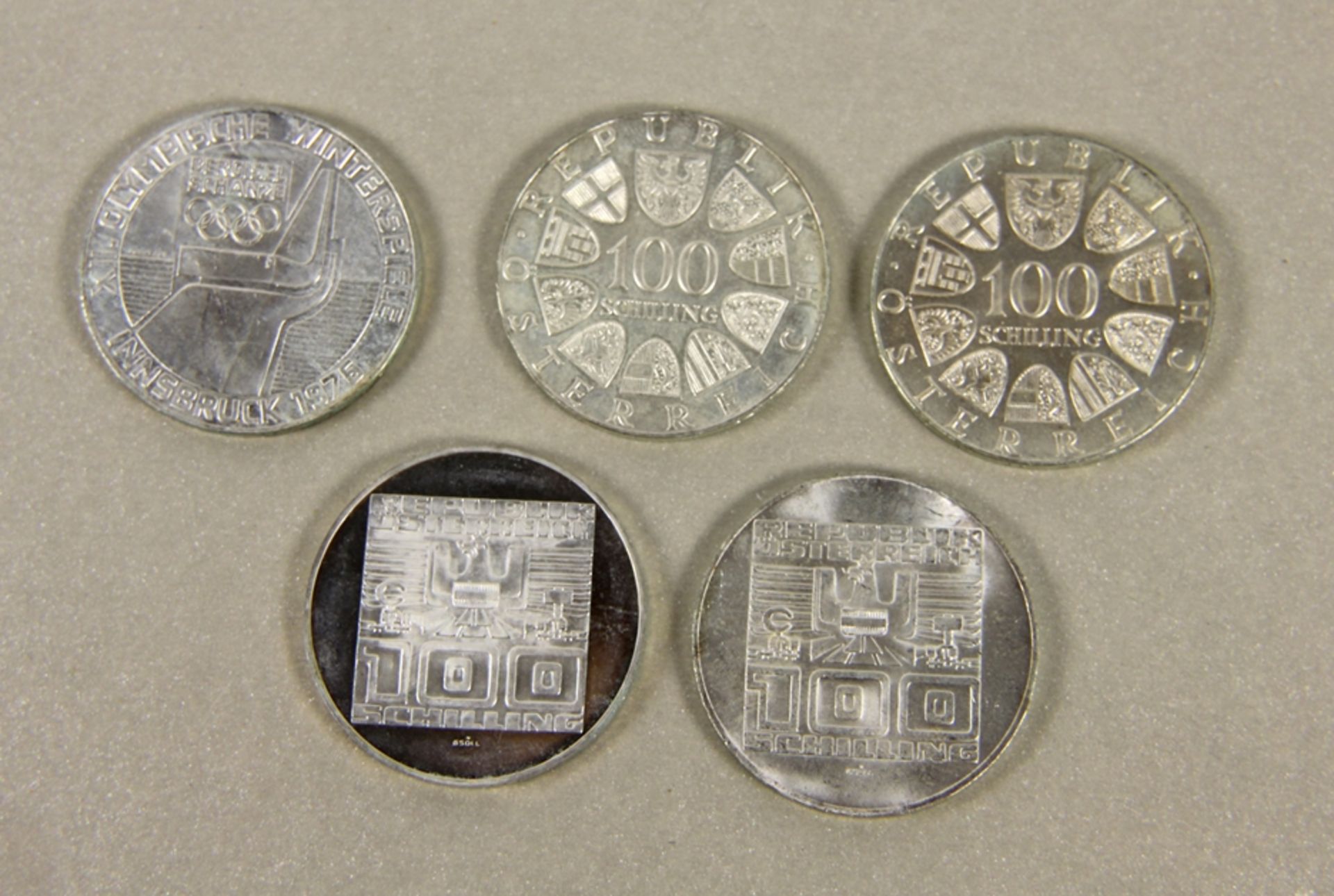 Konvolut Schilling-Münzen - Bild 2 aus 2