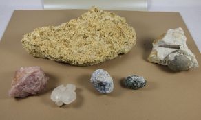 Konvolut Mineralien