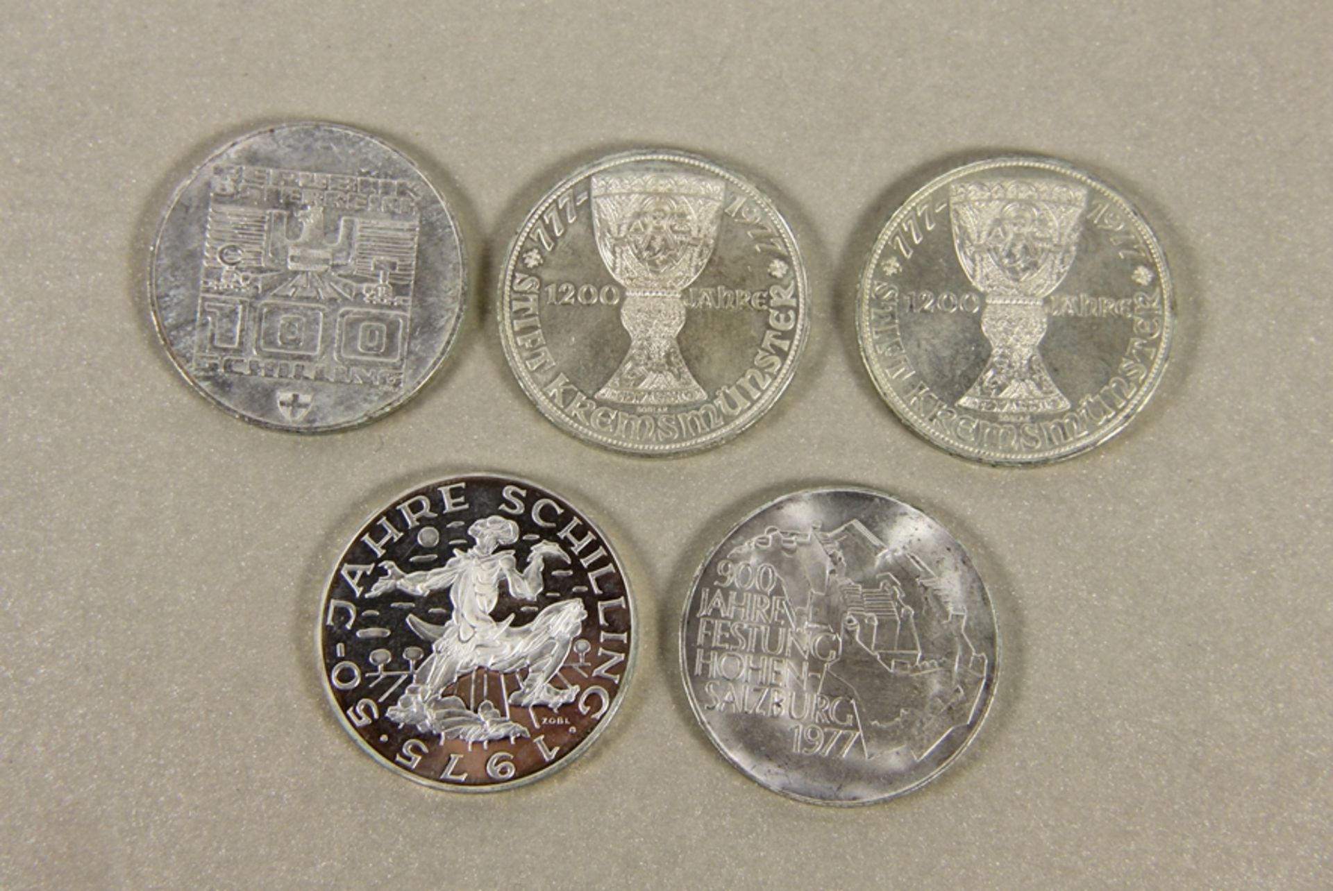 Konvolut Schilling-Münzen