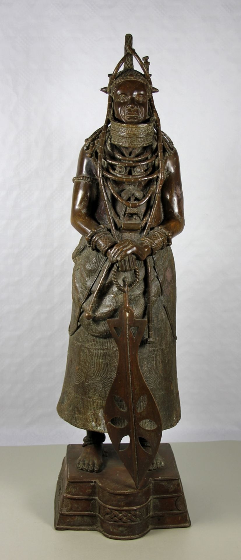 afrikanische Benin Bronze