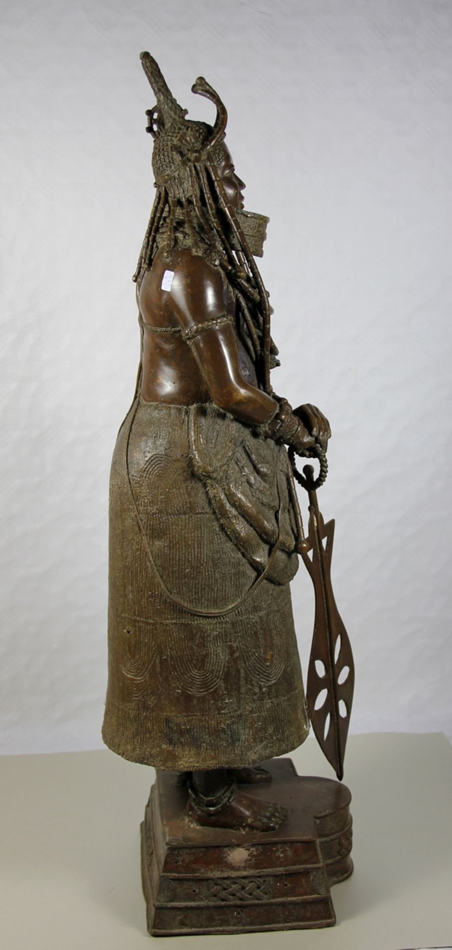 afrikanische Benin Bronze - Image 5 of 10