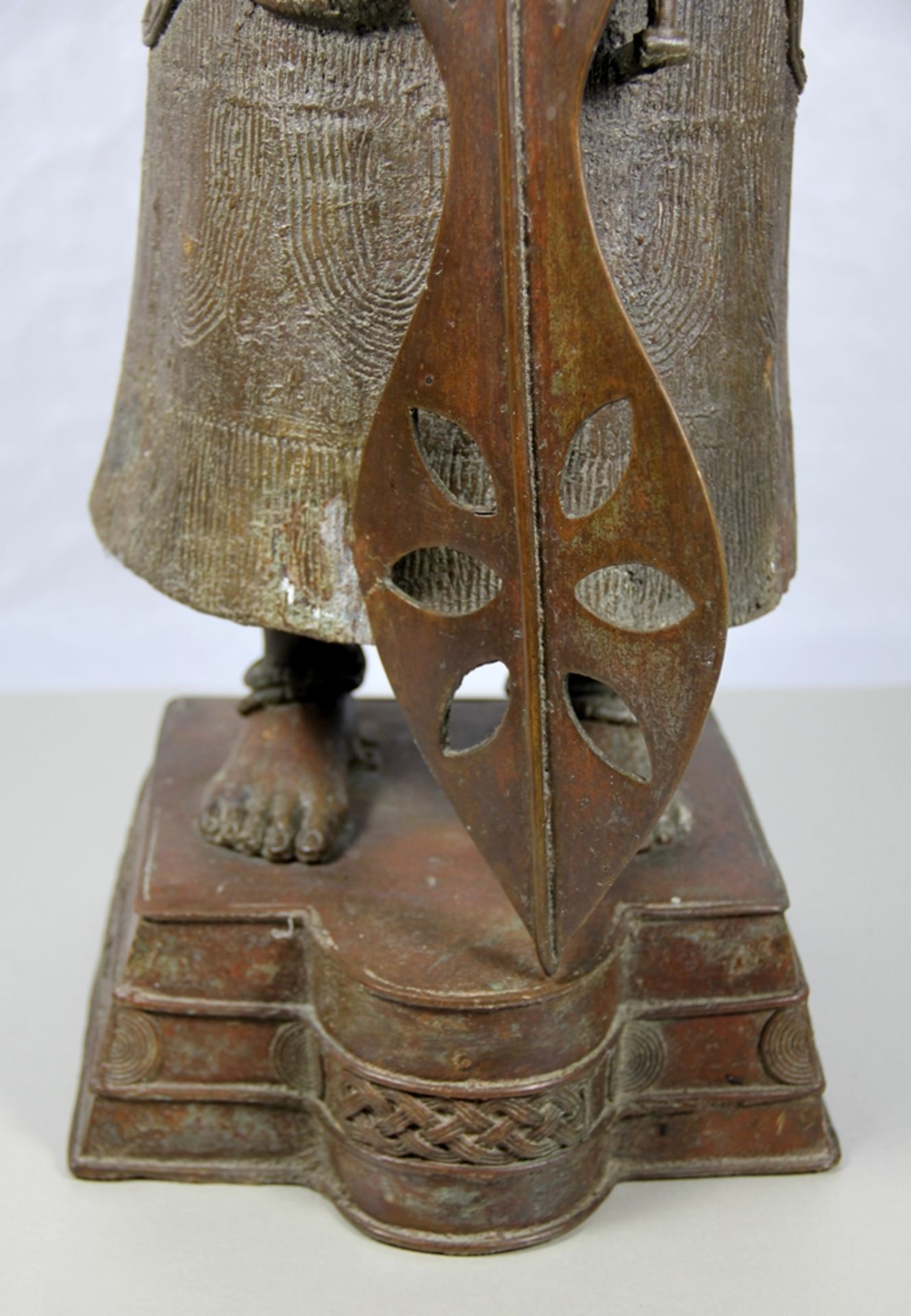 afrikanische Benin Bronze - Image 4 of 10