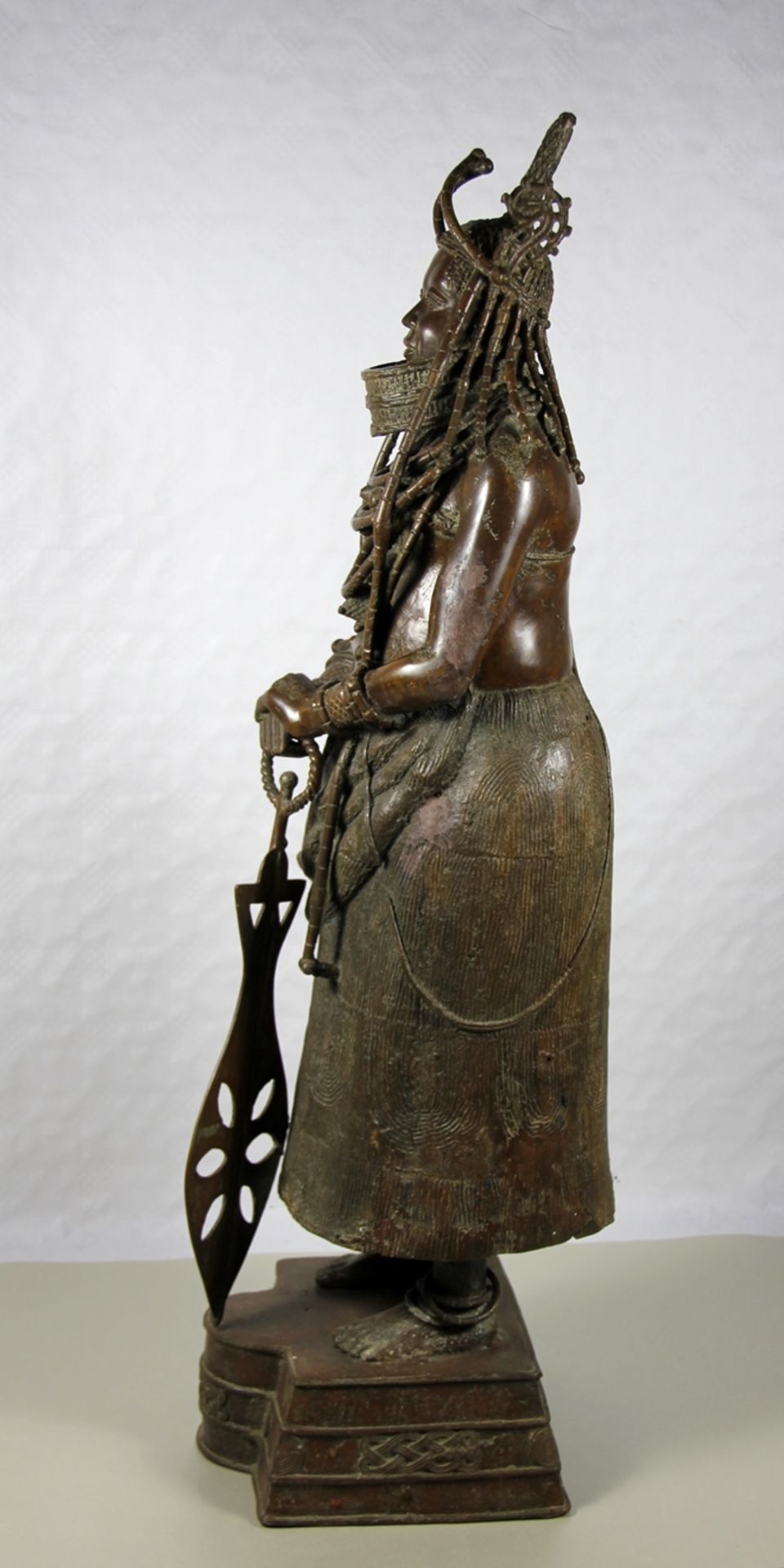 afrikanische Benin Bronze - Image 7 of 10