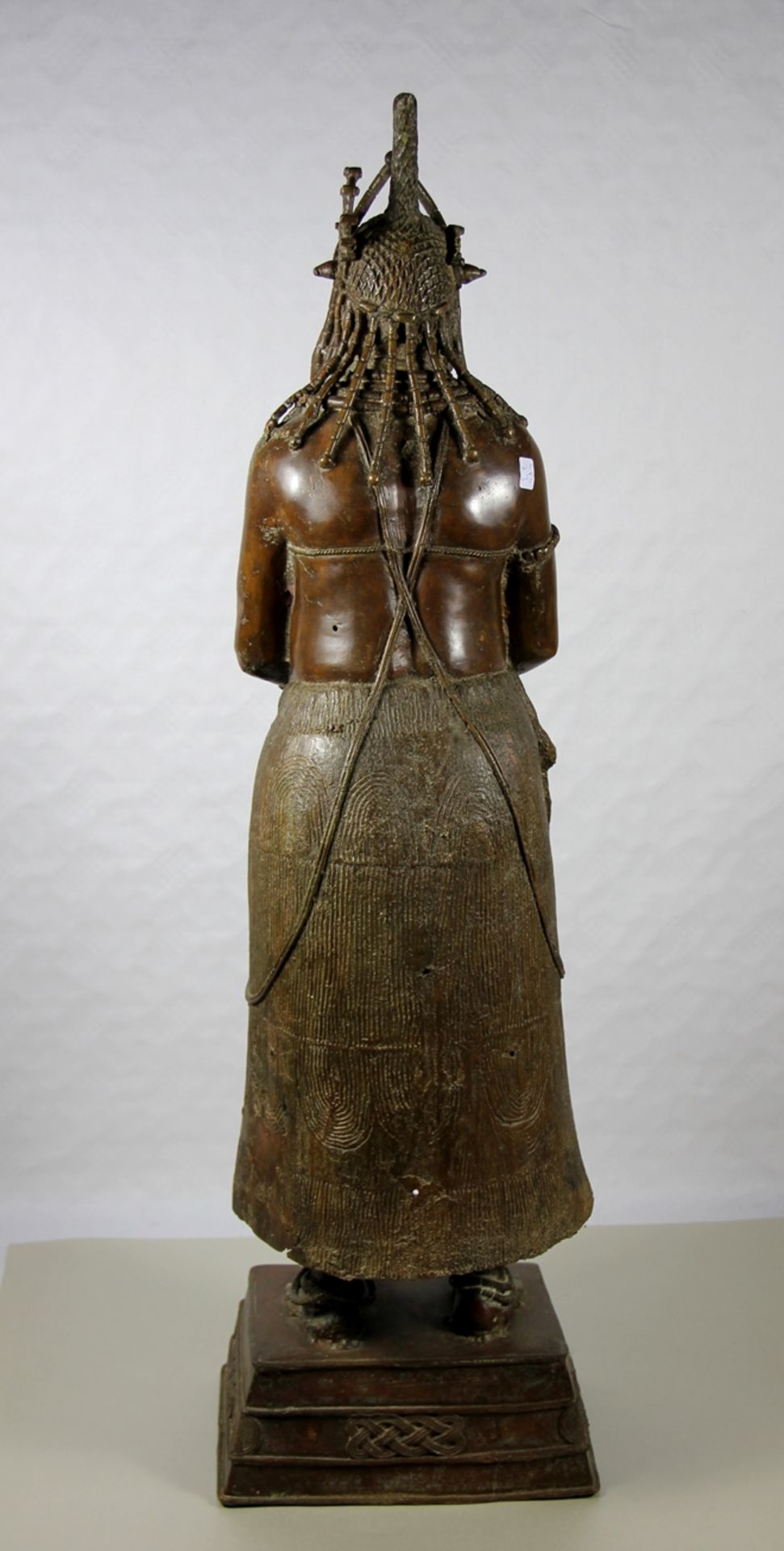 afrikanische Benin Bronze - Image 6 of 10