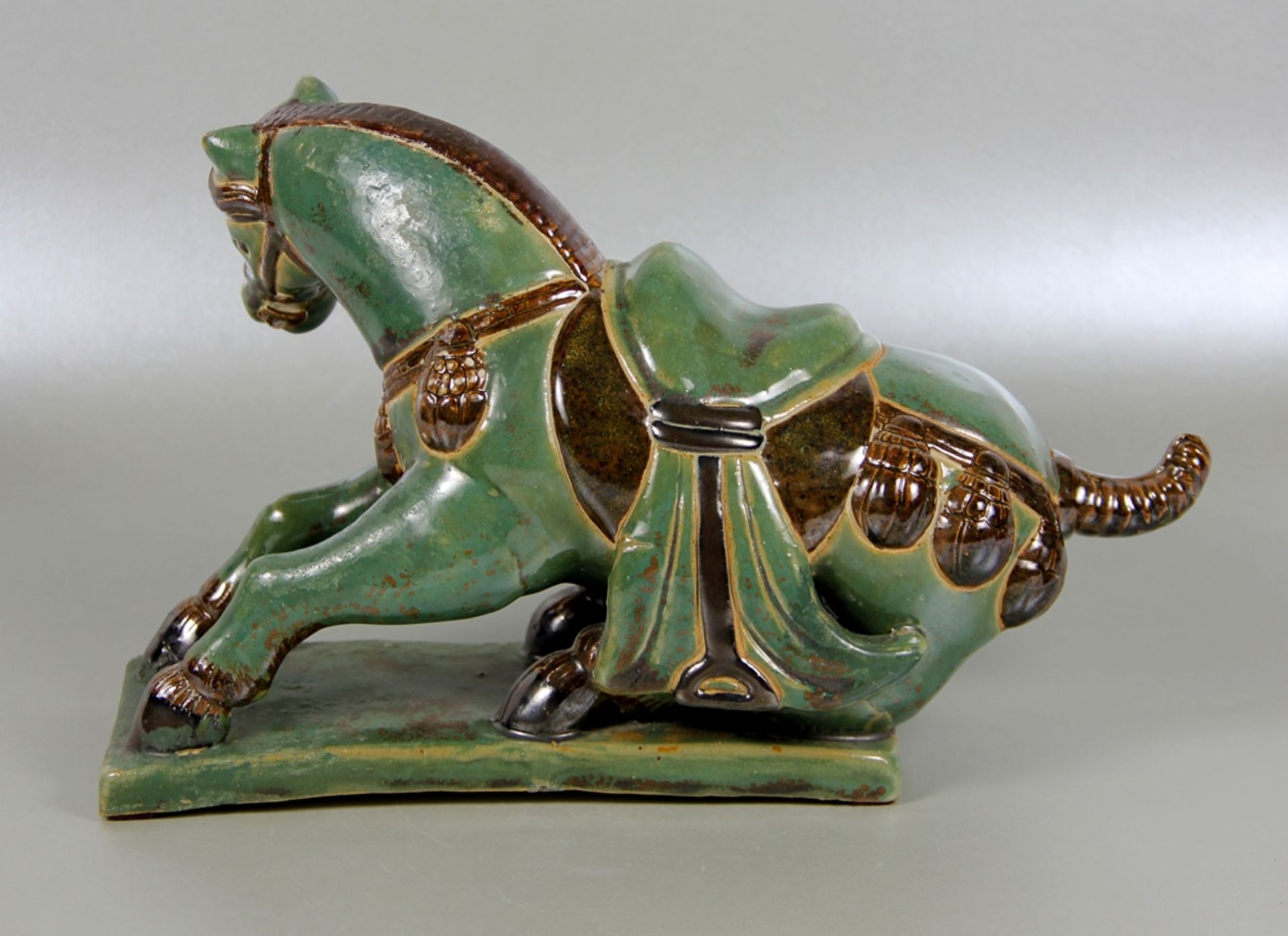 chinesisches Keramikpferd - Image 2 of 3