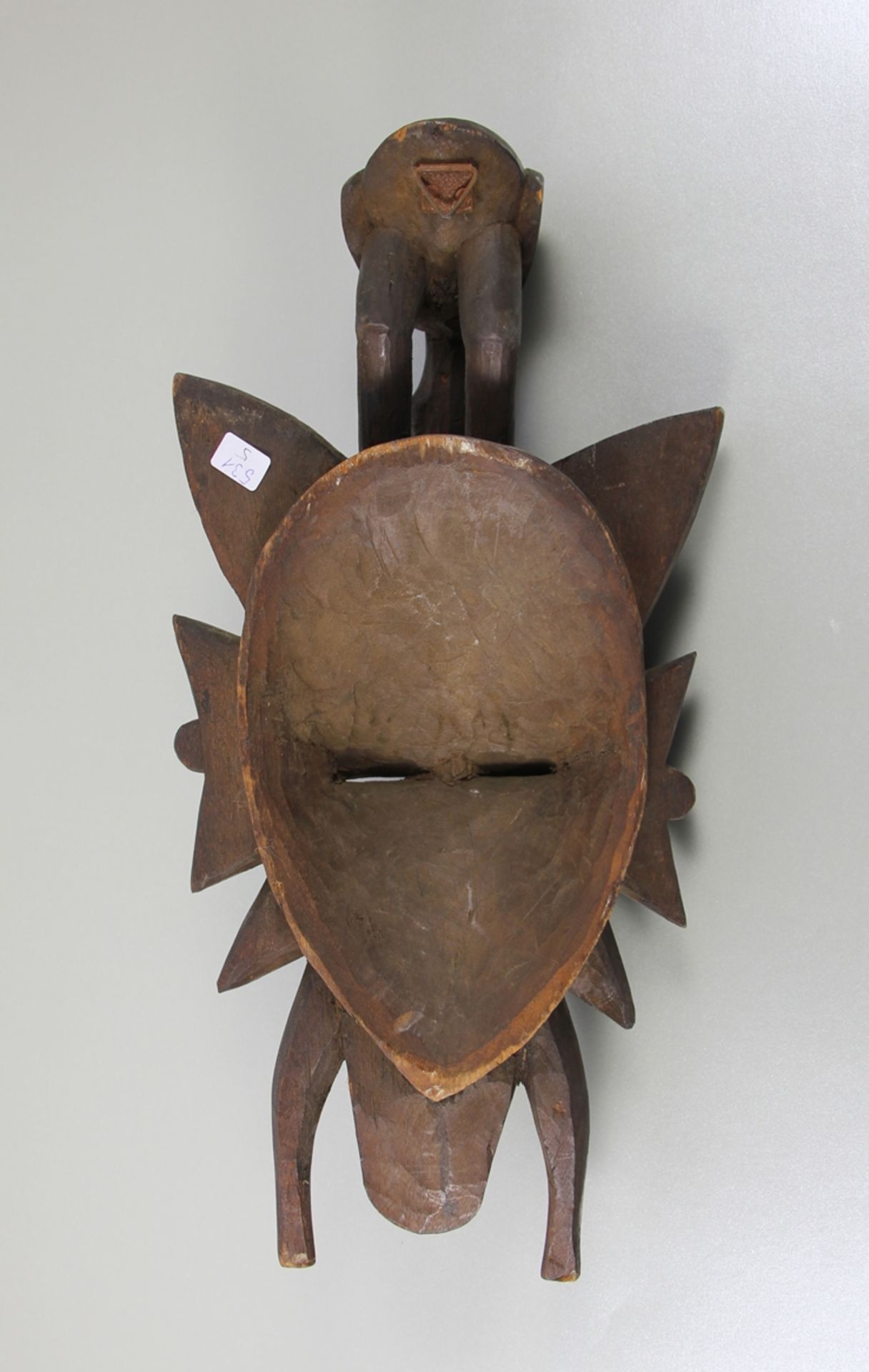 afrikanische Maske - Bild 2 aus 2