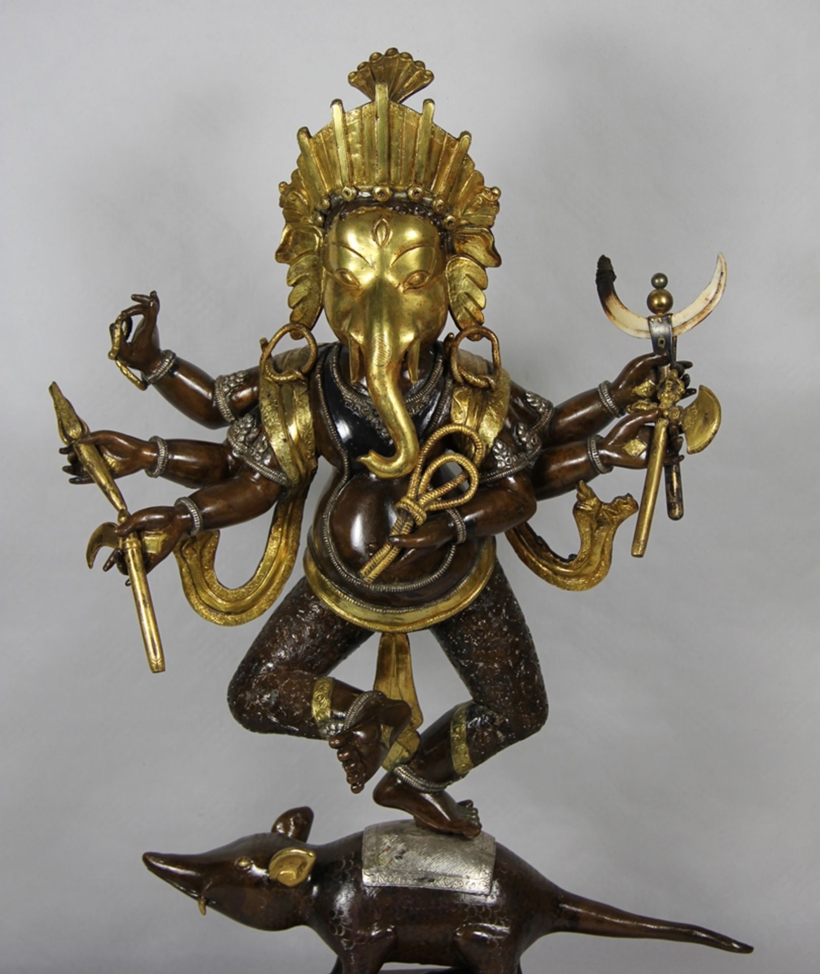 große Ganesha-Bronze - Image 2 of 4