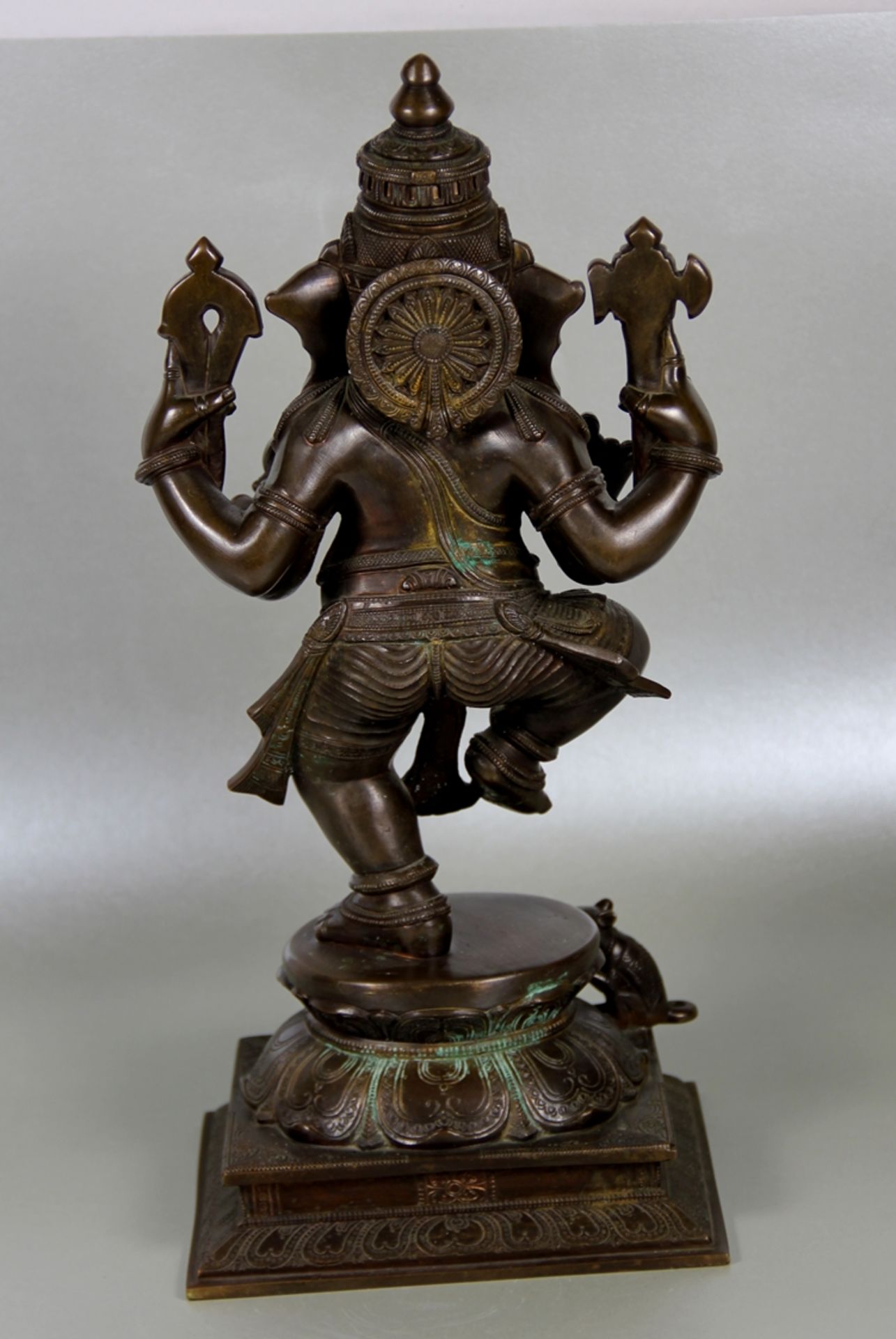 Ganesha-Bronzefigur - Image 2 of 3
