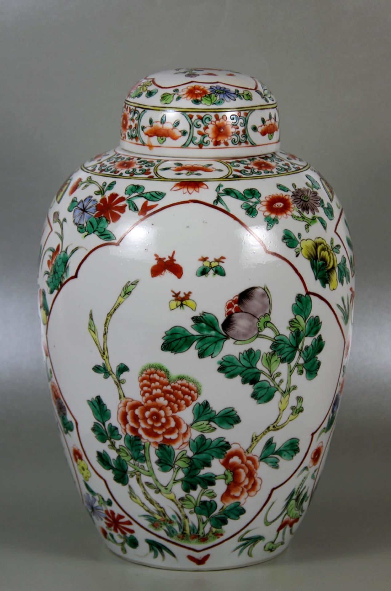 chinesische Deckelvase