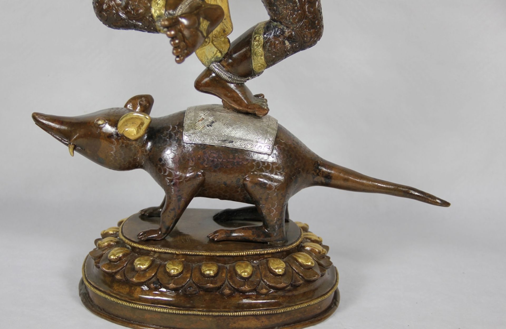 große Ganesha-Bronze - Image 3 of 4