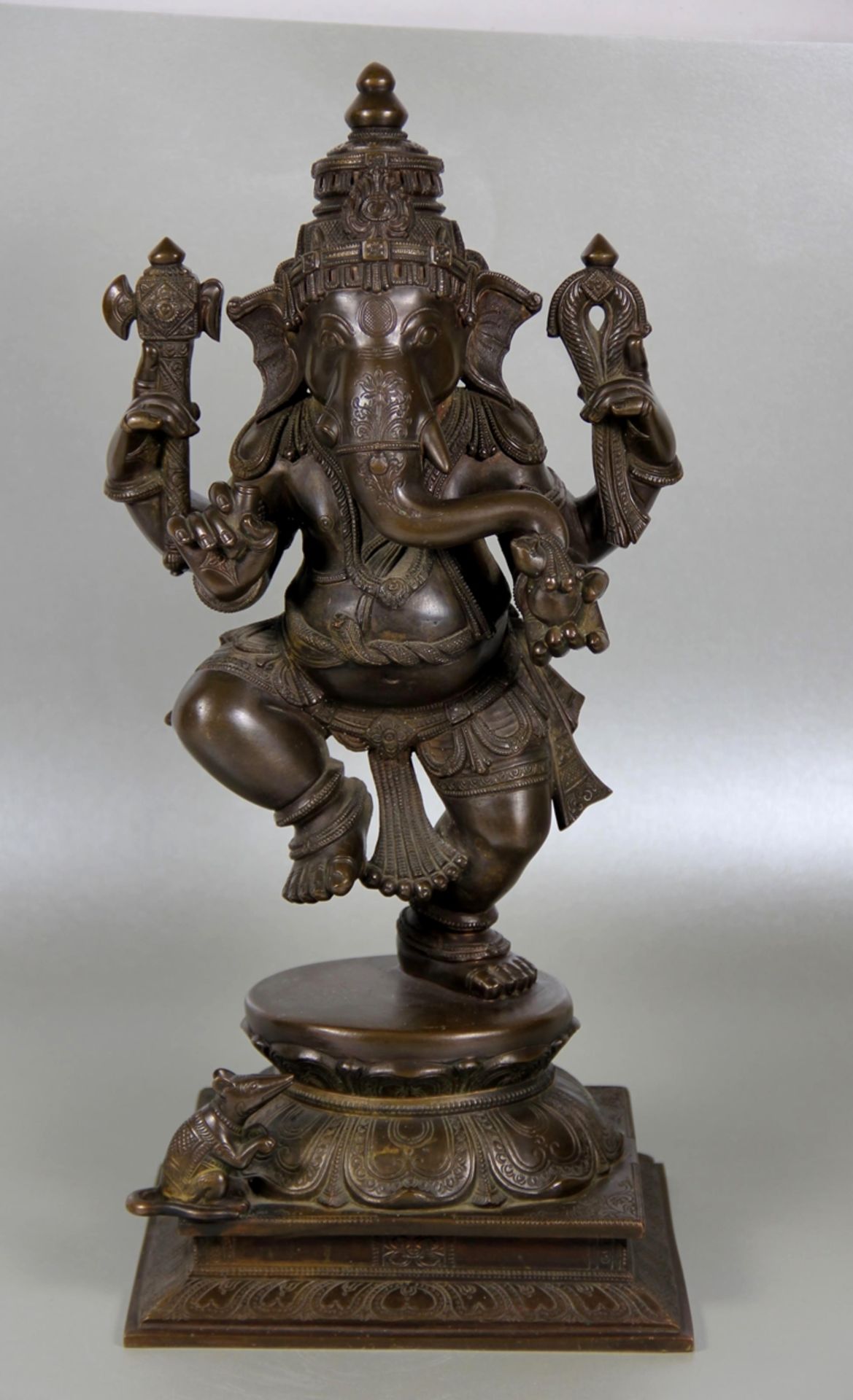 Ganesha-Bronzefigur