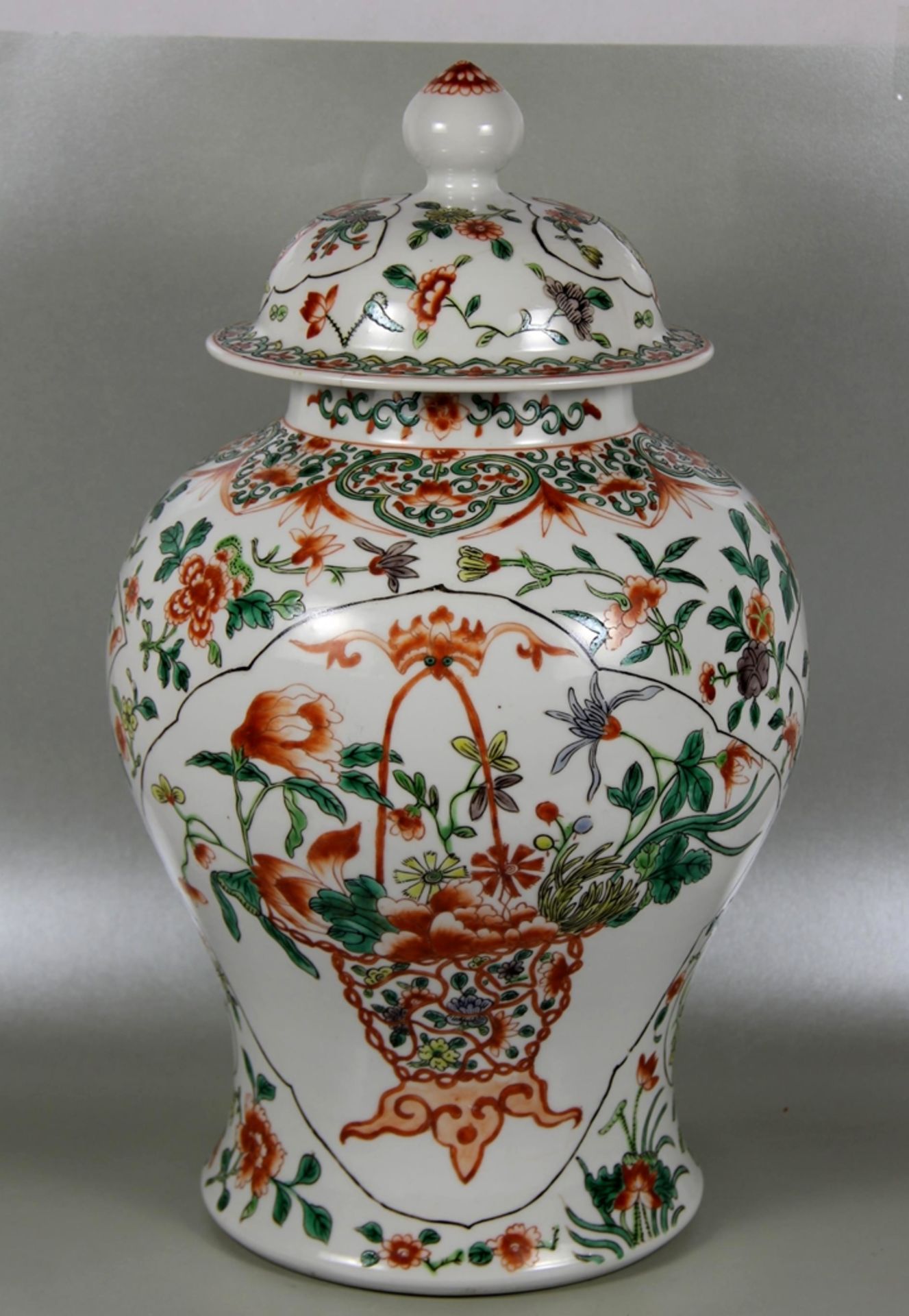 chinesische Deckelvase