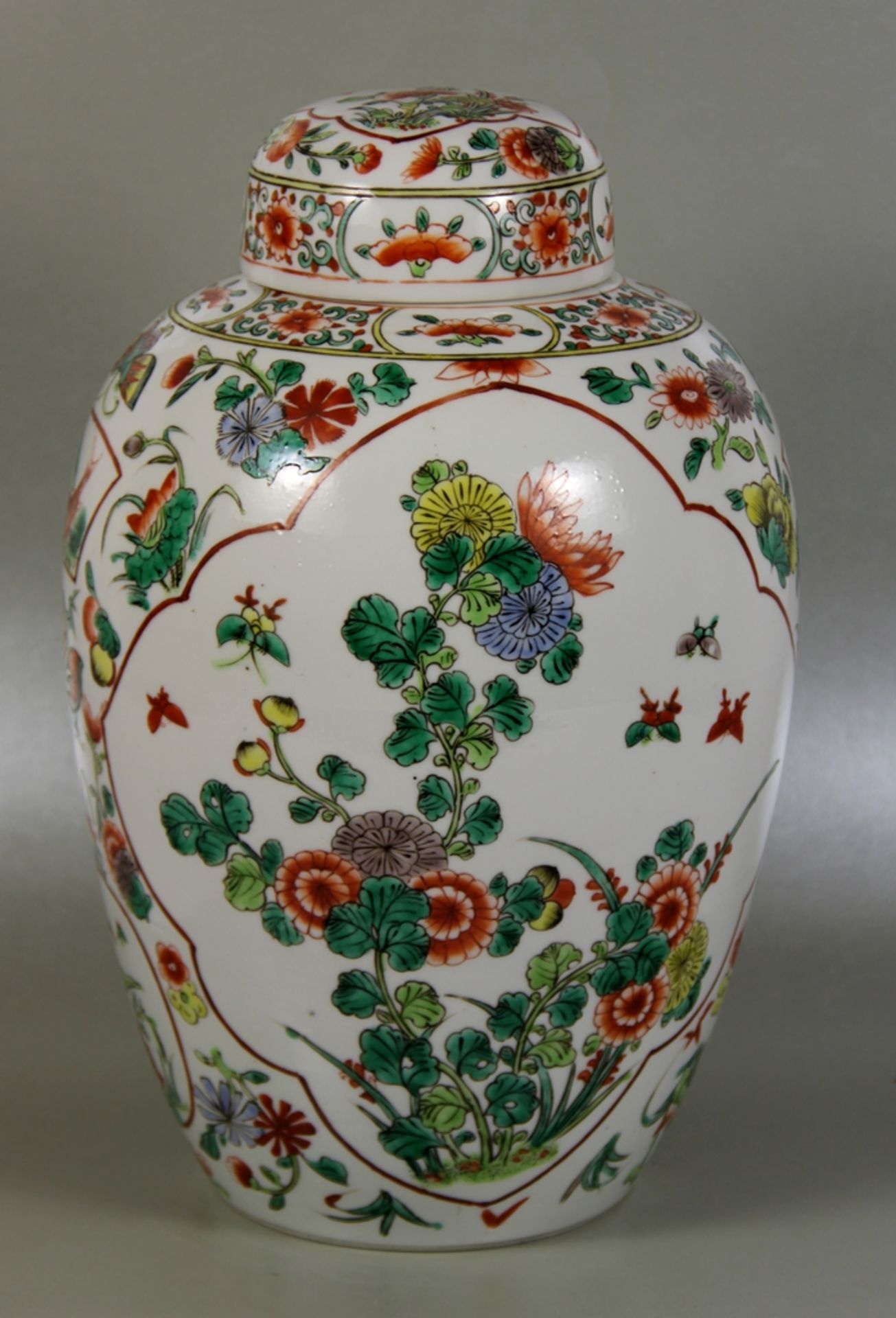 chinesische Deckelvase - Image 2 of 3