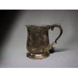 A 925 silver tankard. Fully hallmarked. weight - 360g