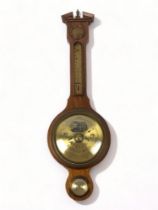 A WELLS, FARGO & CO BANJO BAROMETER.