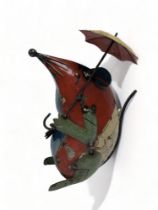Decorative recycled Tin Mouse