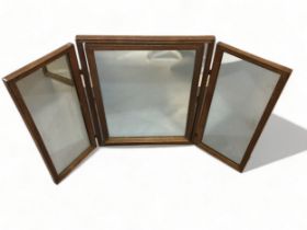 A LARGE TABLE TOP DRESSING MIRROR