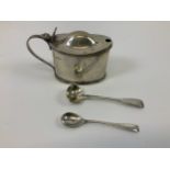 Silver Salt with 2x Spoons