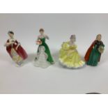 4x Royal Doulton Figurines