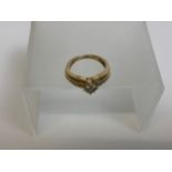 Dress Ring - Marked 9k - Size K - 3gms