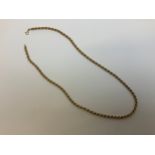 9ct Gold Necklace - 12gms