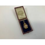 9ct Gold Medal - 7.8gms