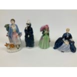 4x Royal Doulton Figurines