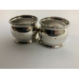 Pair of Silver Napkin Rings - 45gms