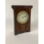 Inlaid Mantle Clock in the Art Nouveau Taste