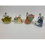 4x Royal Doulton Figurines