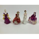 4x Royal Doulton Figurines