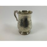 Silver Tankard by Josher Williams & Co Exeter 1878 Welsh Interest - 270gms - 14cm High - MAGOR