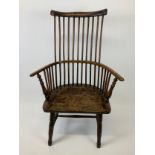 Elm Stick Back Country Chair