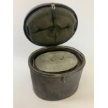 Victorian Military Campaign Hat Box Cooker