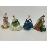 4x Royal Doulton Figurines