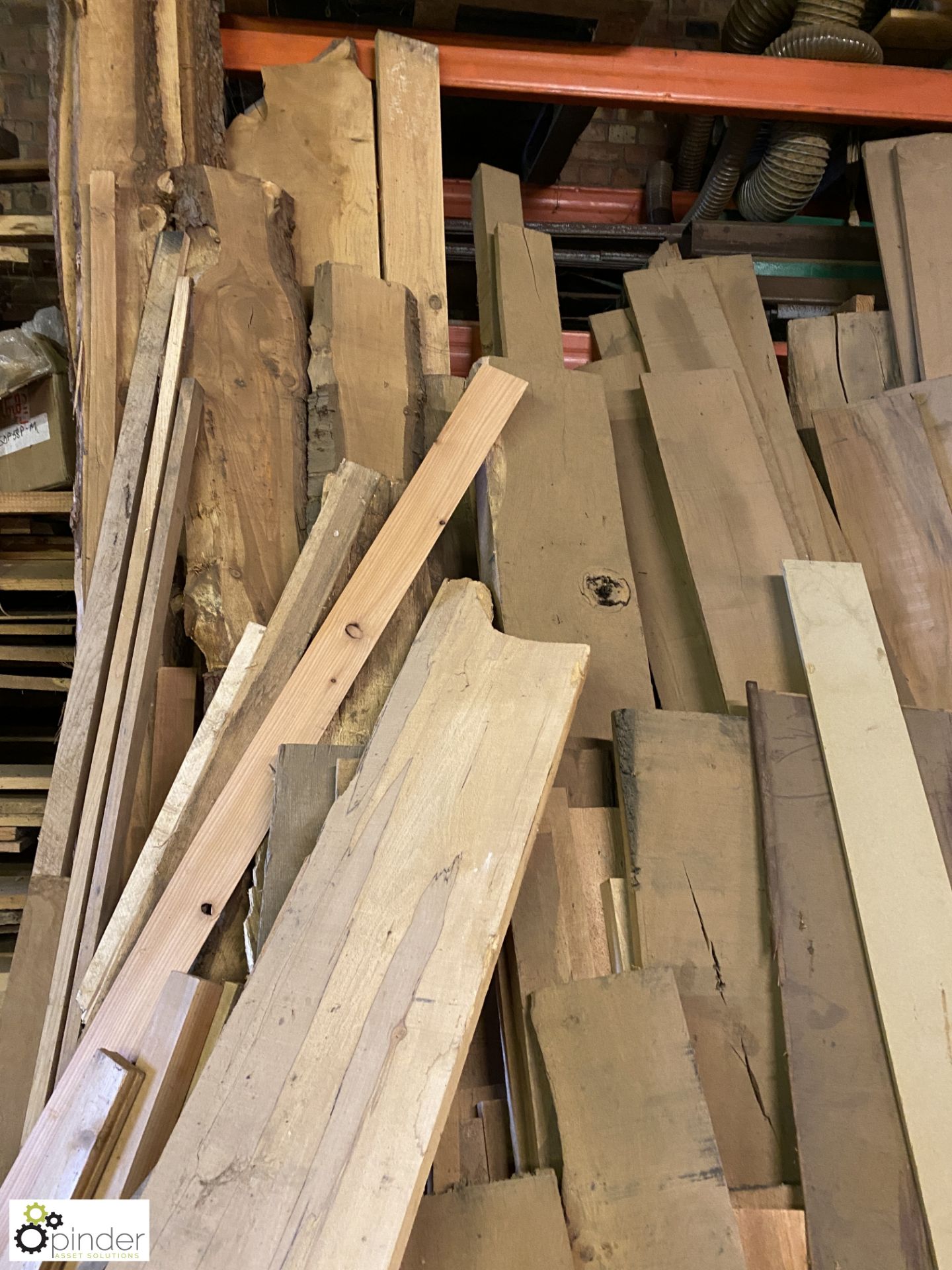 Quantity various Softwood/Hardwood Beams, Posts, Boards and Lengths, as lotted - Image 2 of 7