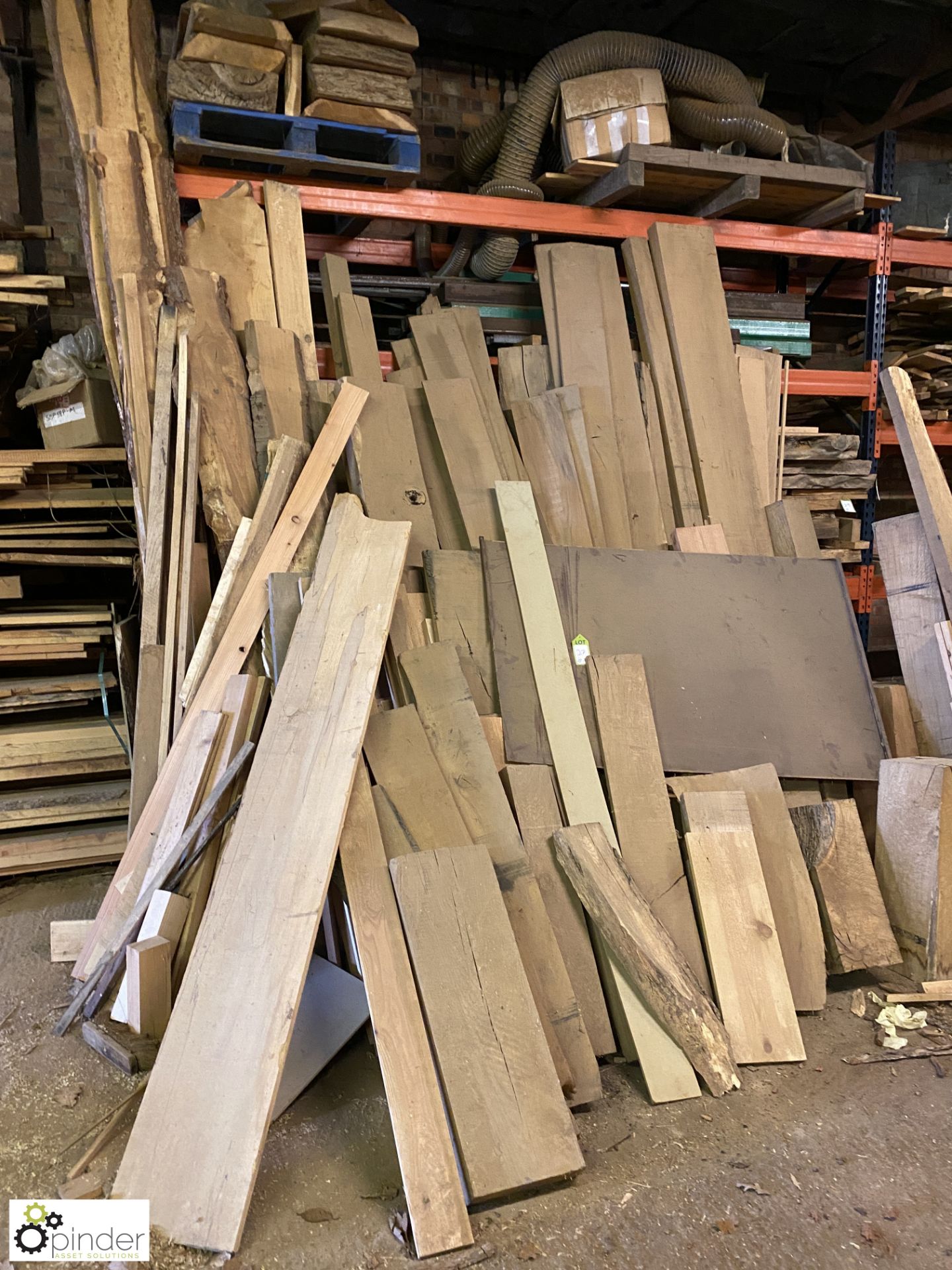 Quantity various Softwood/Hardwood Beams, Posts, Boards and Lengths, as lotted