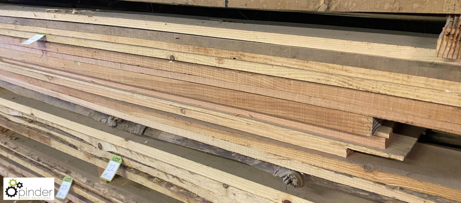 Quantity various Softwood/Hardwood Boards, up to 3500mm - Image 8 of 10