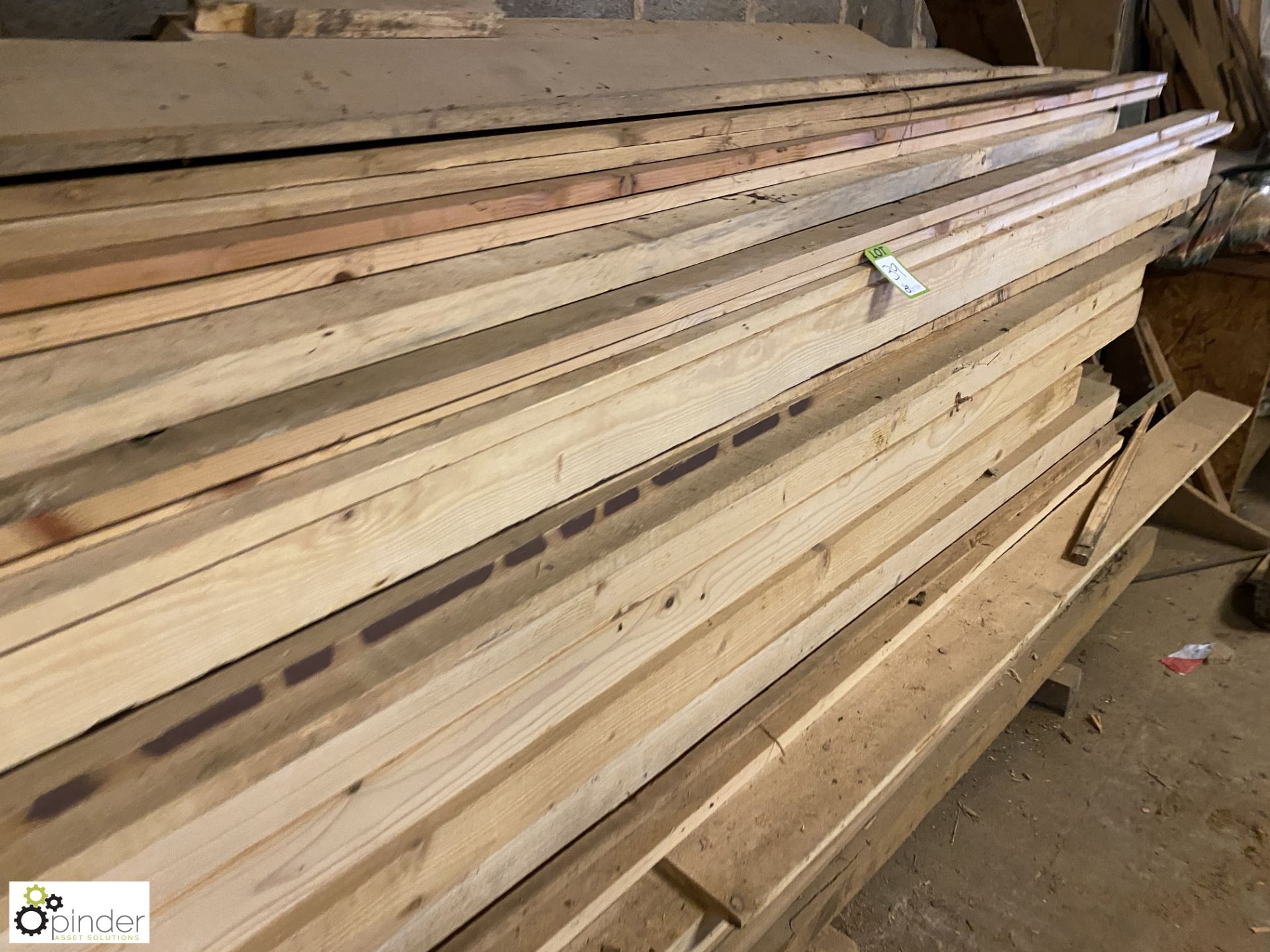 Large quantity Softwood/Hardwood Cut Beams, Boards and Lengths, up to 4000mm - Image 6 of 9