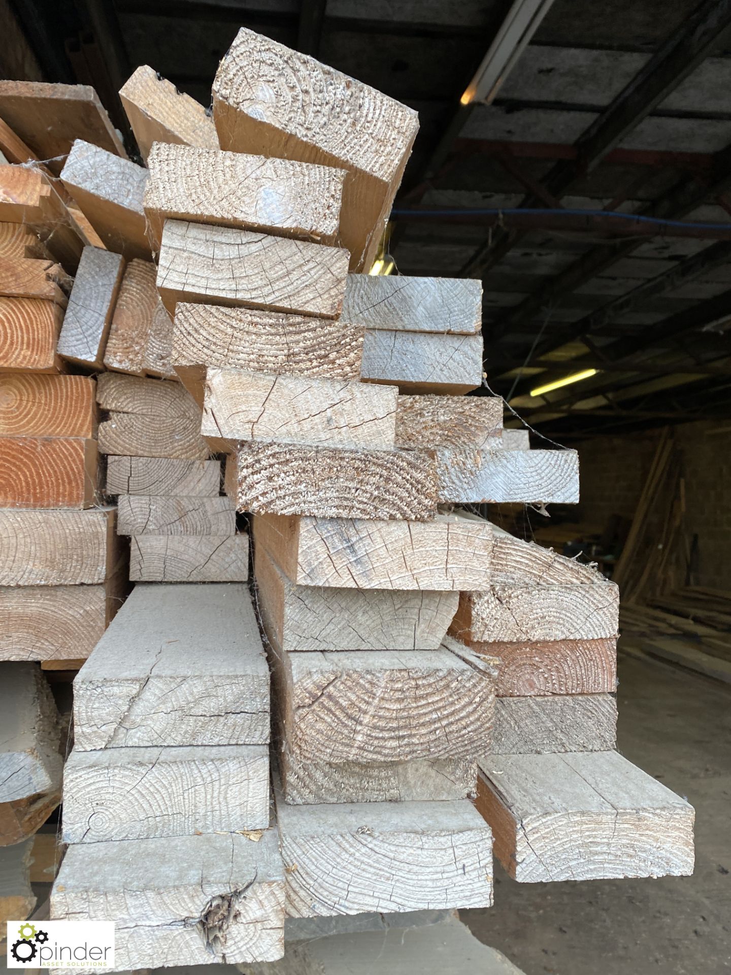 Quantity Softwood Lengths to top pile, various sizes including 120mm x 450mm, 120mm x 40mm, 225mm - Image 4 of 8