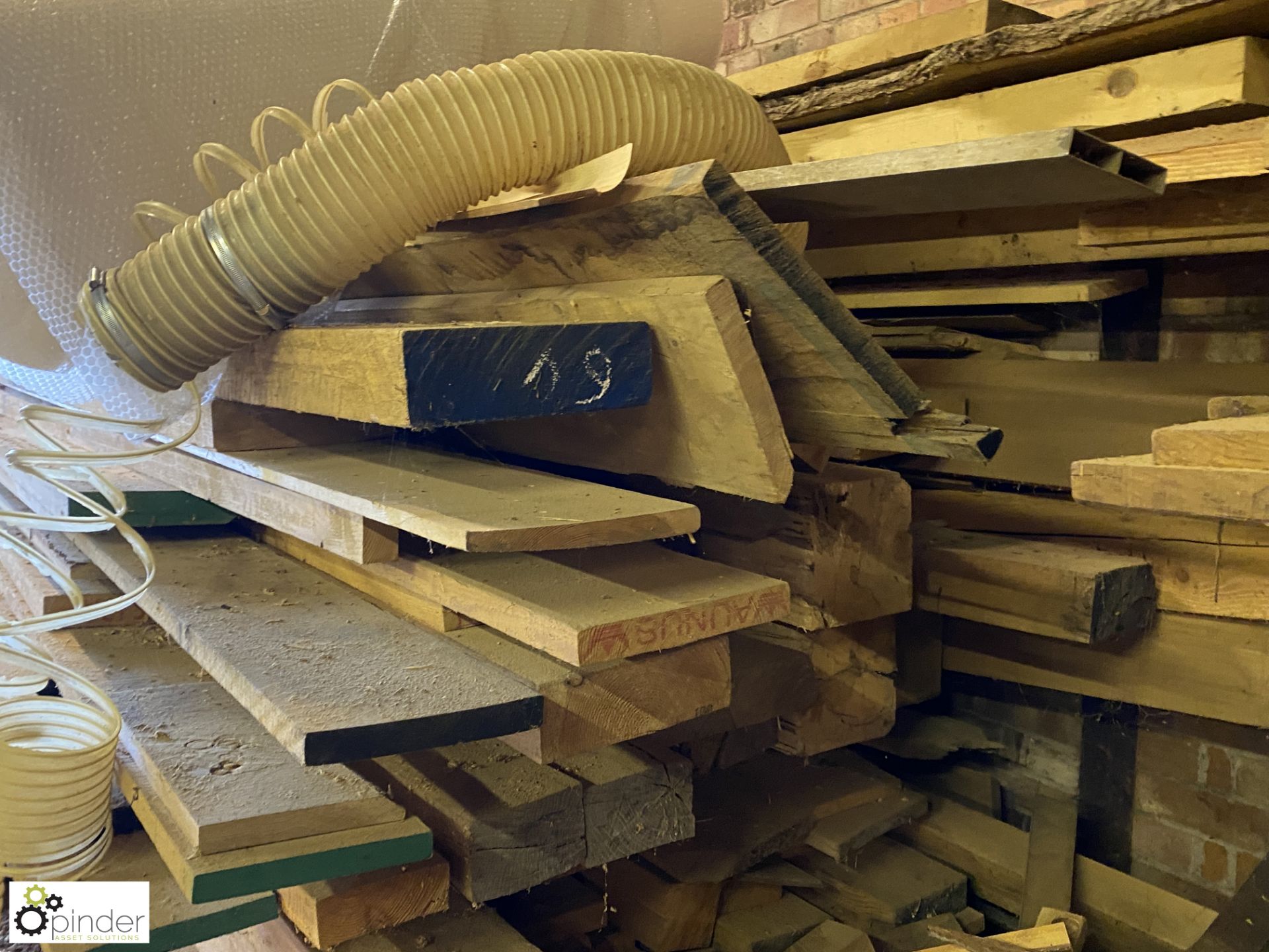 Large quantity various Softwood/Hardwood Boards, various sizes, up to 4000mm - Bild 5 aus 9