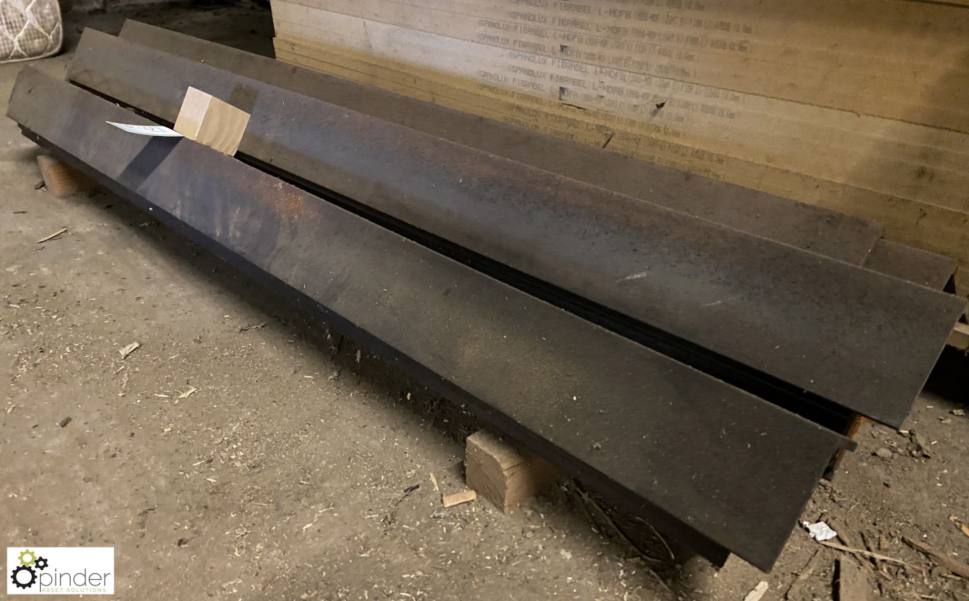 Quantity Steel Angle, 1000mm; 1200mm and 1500mm lengths, to 3 piles - Image 7 of 10