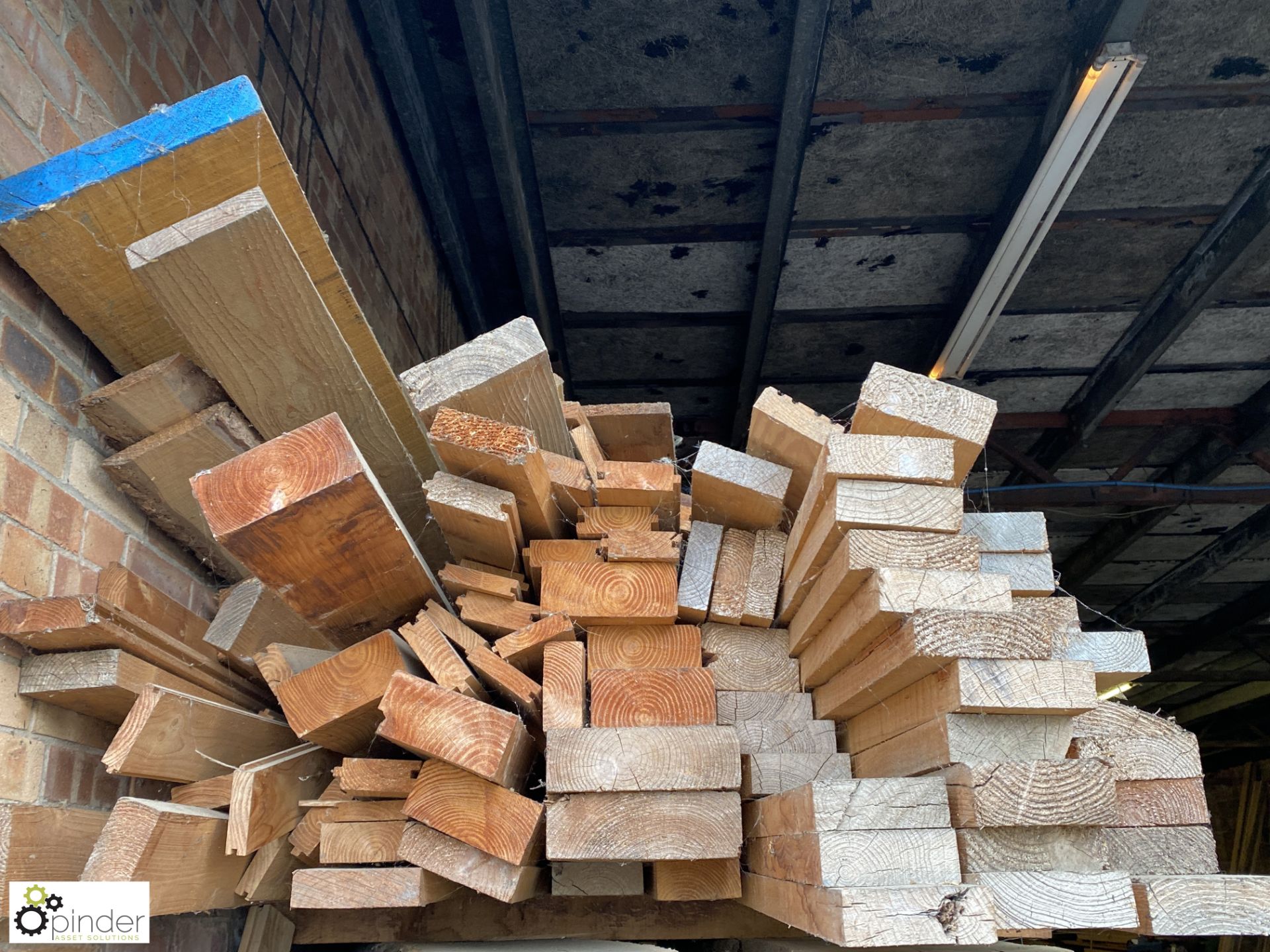 Quantity Softwood Lengths to top pile, various sizes including 120mm x 450mm, 120mm x 40mm, 225mm - Image 2 of 8