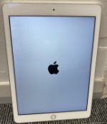 iPad 9.7in 5th Generation, 128GB, with patterned case