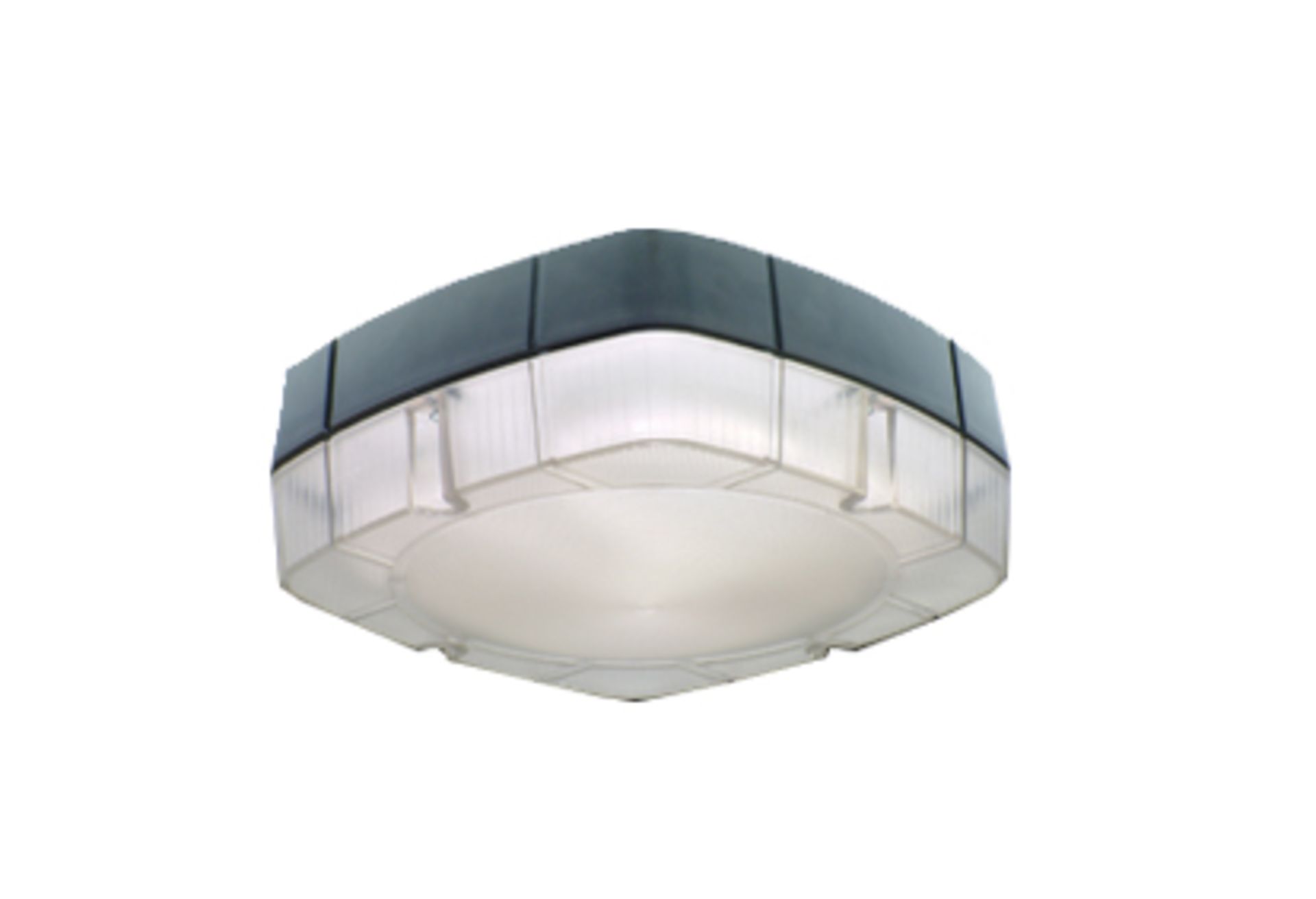 21 28w 2D square surface Bulkheads, black and prismatic, with lamp, product code T0IPS28DBPL ( - Image 4 of 5